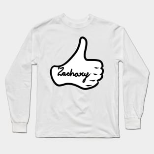 Men name Zachary Long Sleeve T-Shirt